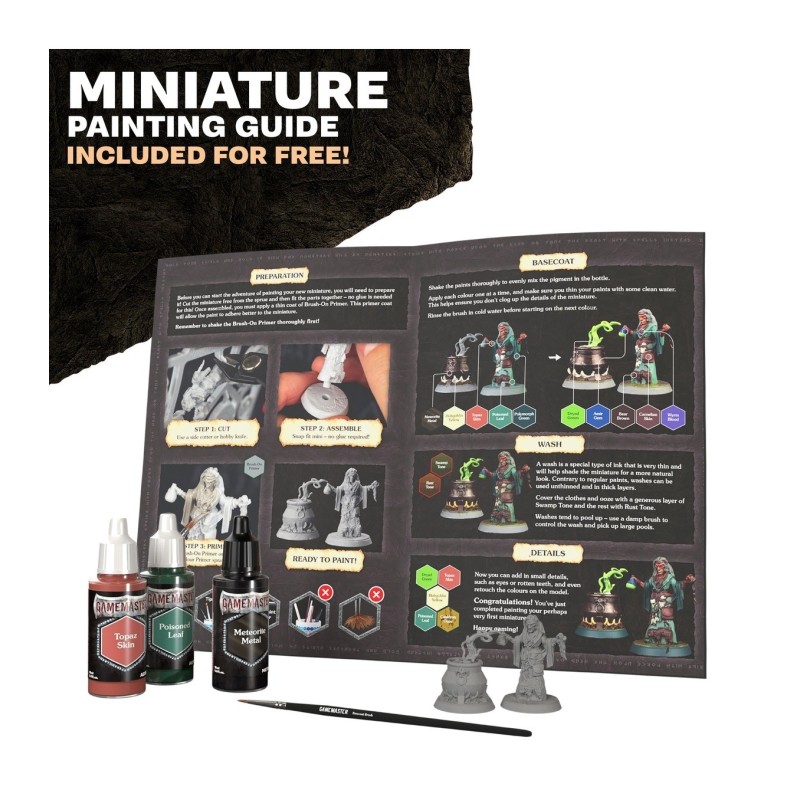 Set – GameMaster: Wilderness Adventures Role - playing Paint Set - The Army Painter