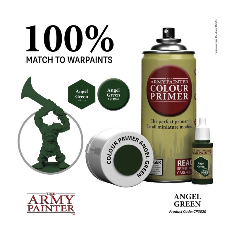Imprimación Colour Primer – Angel Green - The Army Painter