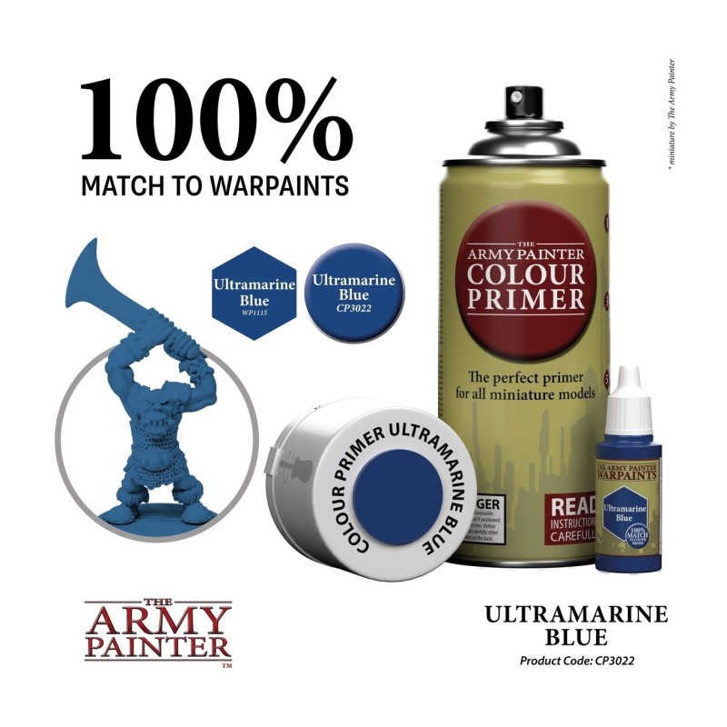 Imprimación Colour Primer – Ultramarine Blue - The Army Painter