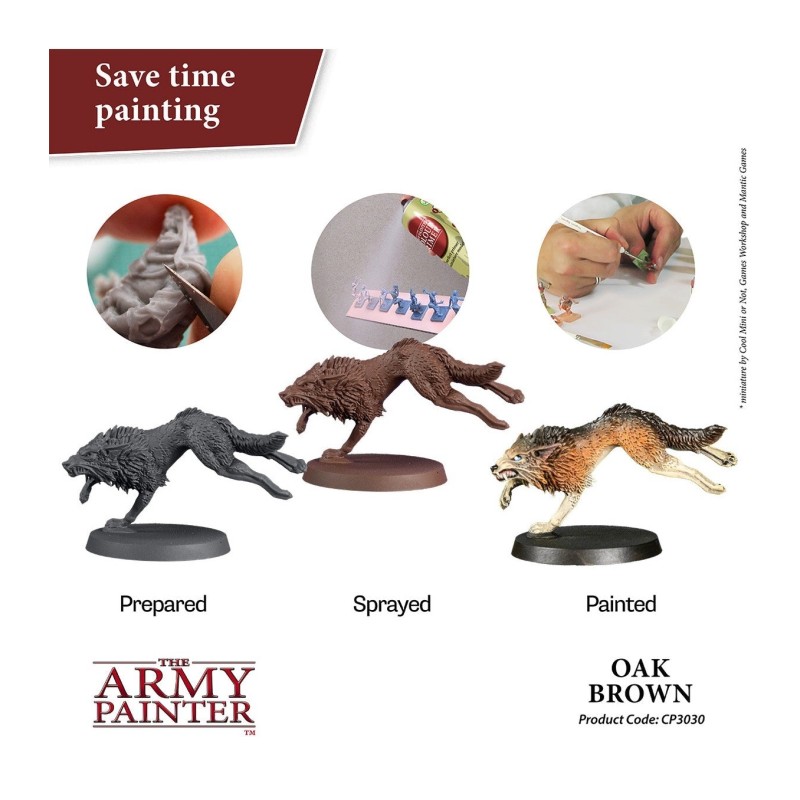 Imprimación Colour Primer – Oak Brown - The Army Painter