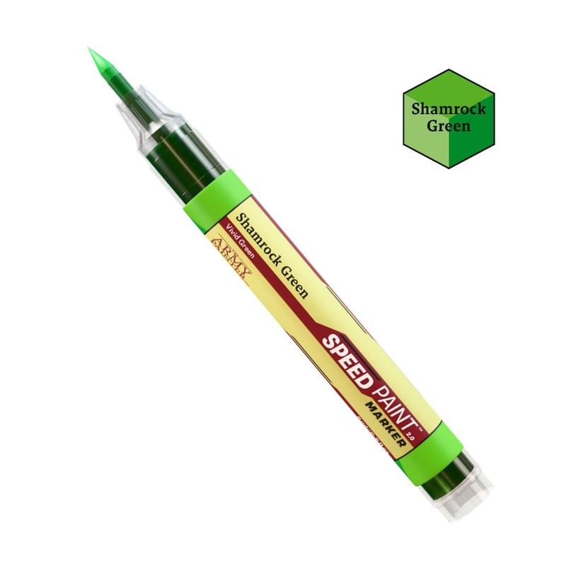 Rotulador Speedpaint Marker - Shamrock Green - The Army Painter
