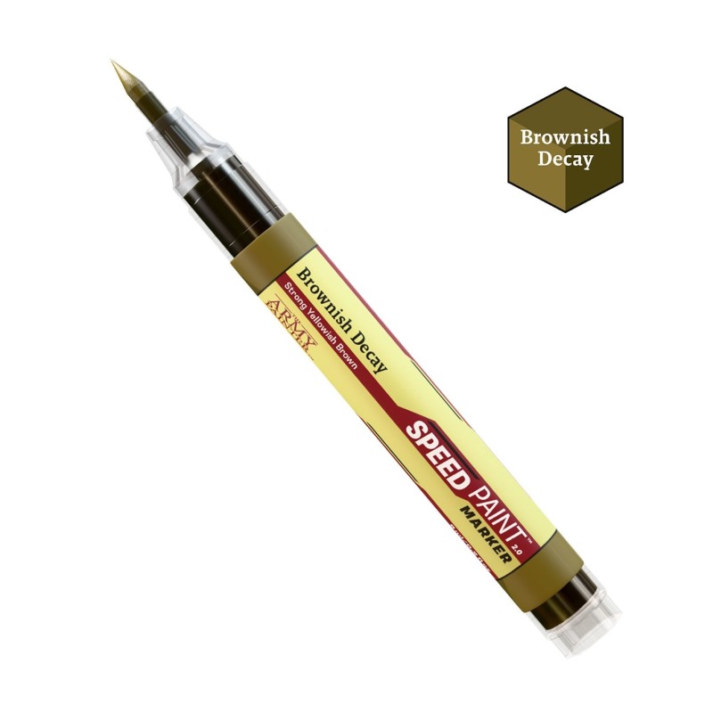 Rotulador Speedpaint Marker - Brownish Decay - The Army Painter