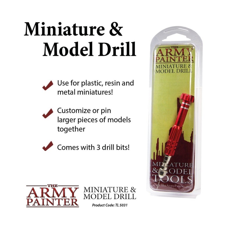 Herramienta modelismo – Miniature and Model Drill - The Army Painter