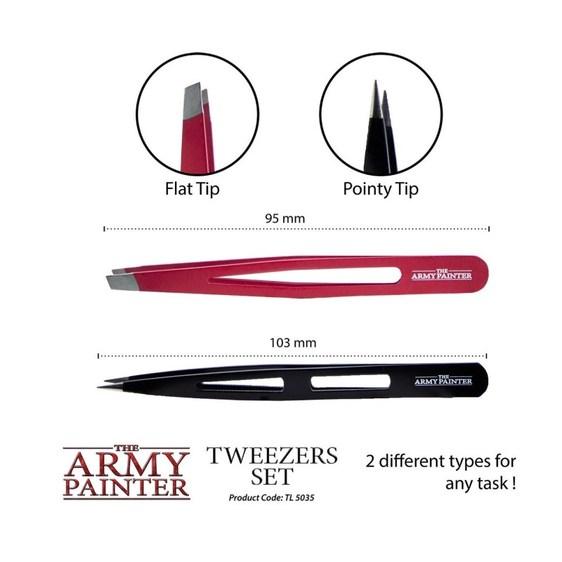 Set – Tweezers Set - The Army Painter