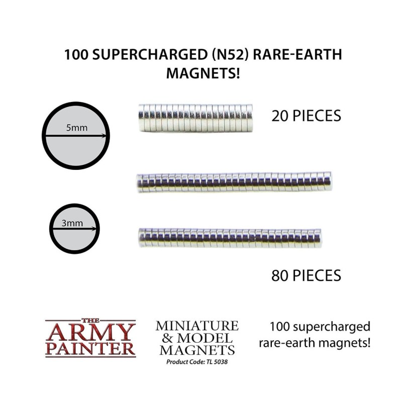 Pintura Warpaints – Miniature and Model Magnets - The Army Painter