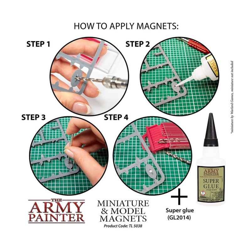 Pintura Warpaints – Miniature and Model Magnets - The Army Painter