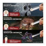 Set pinceles – Masterclass Drybrush Set - The Army Painter