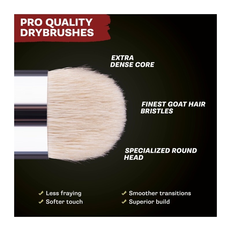 Set pinceles – Masterclass Drybrush Set - The Army Painter