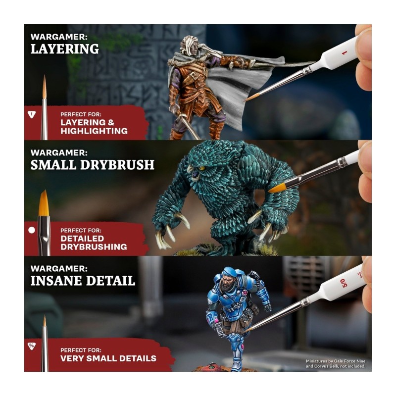 Set pinceles – Most Wanted Brush Set - The Army Painter