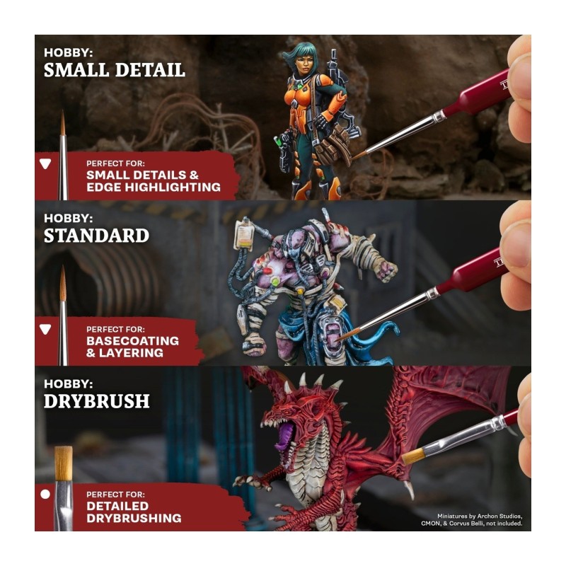 Set pinceles – Hobby Starter Brush Set - The Army Painter