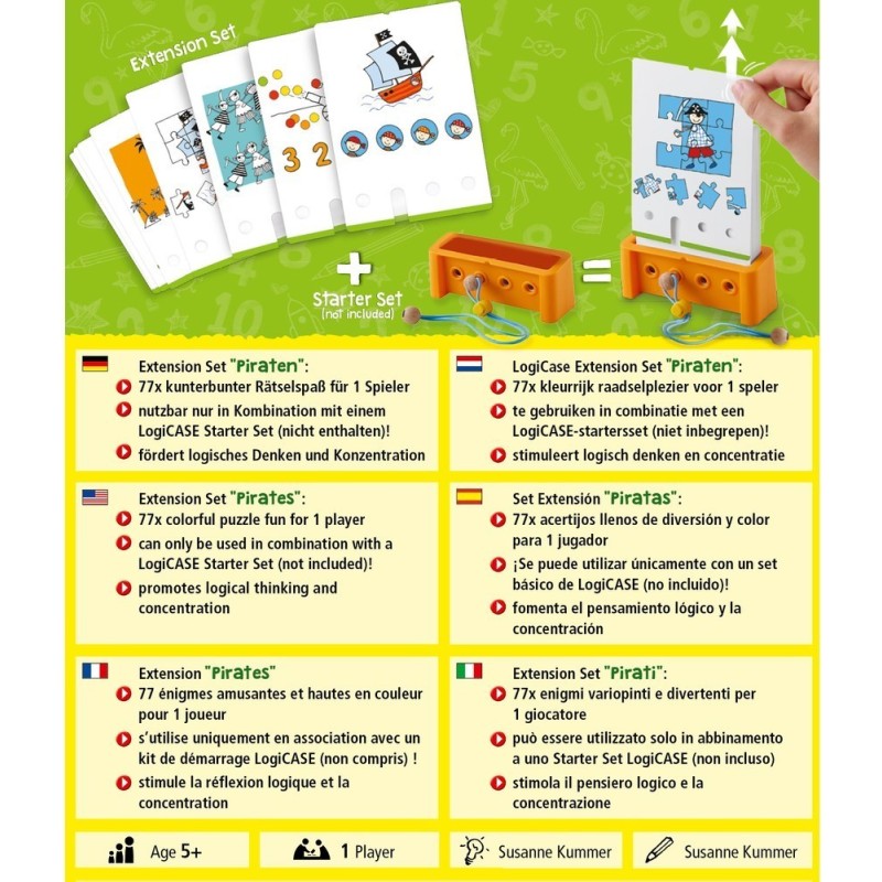 Piratas - LogiCASE Set De Ampliación 5+ (ES/EN/DE/FR/NL/IT)