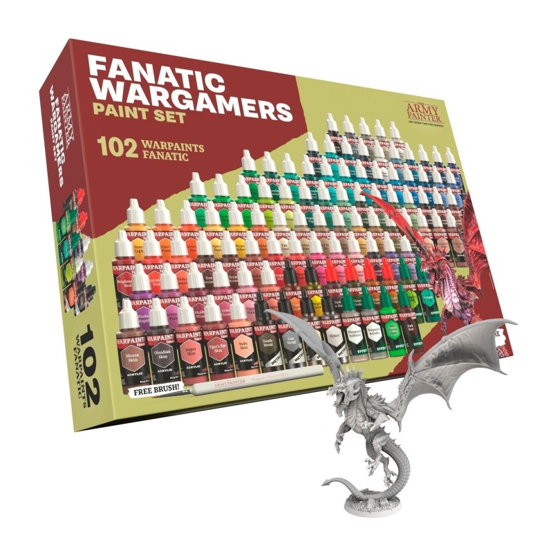 Set – Warpaints Fanatic: Wargamers Paint Set - The Army Painter