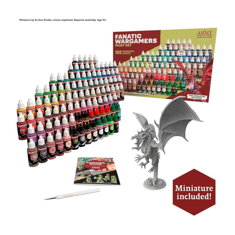 Set – Warpaints Fanatic: Wargamers Paint Set - The Army Painter
