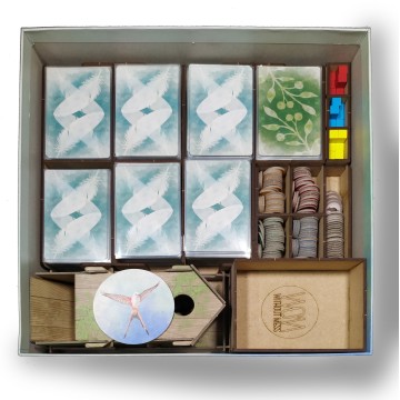Inserto Compatible Con WINGSPAN (Base + Expansión Europea + Expansión Oceanía)