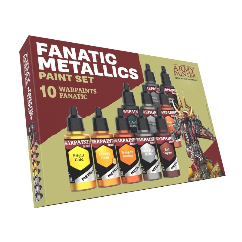 Set – Warpaints Fanatic: Metallics Set - The Army Painter