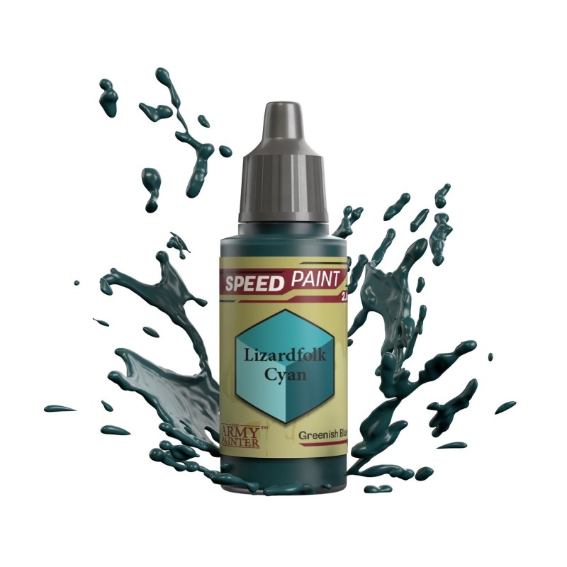 Pintura Speedpaint – Lizardfolk Cyan - The Army Painter