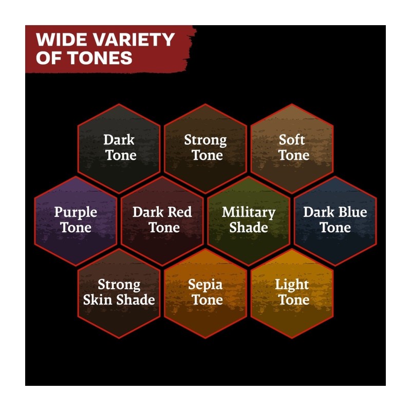 Wash Warpaints – Fanatic: Washes Paint Set - The Army Painter