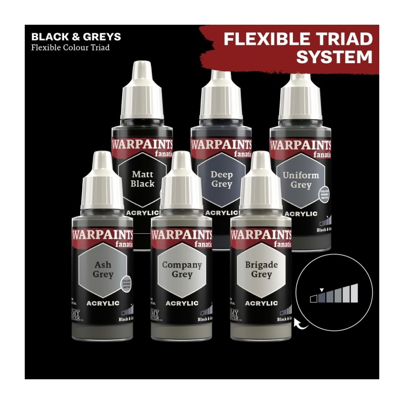 Pintura Warpaints Fanatic – Deep Grey - The Army Painter