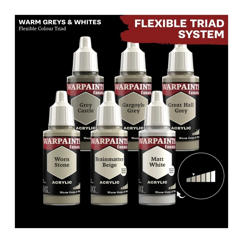 Pintura Warpaints Fanatic – Gargoyle Grey - The Army Painter