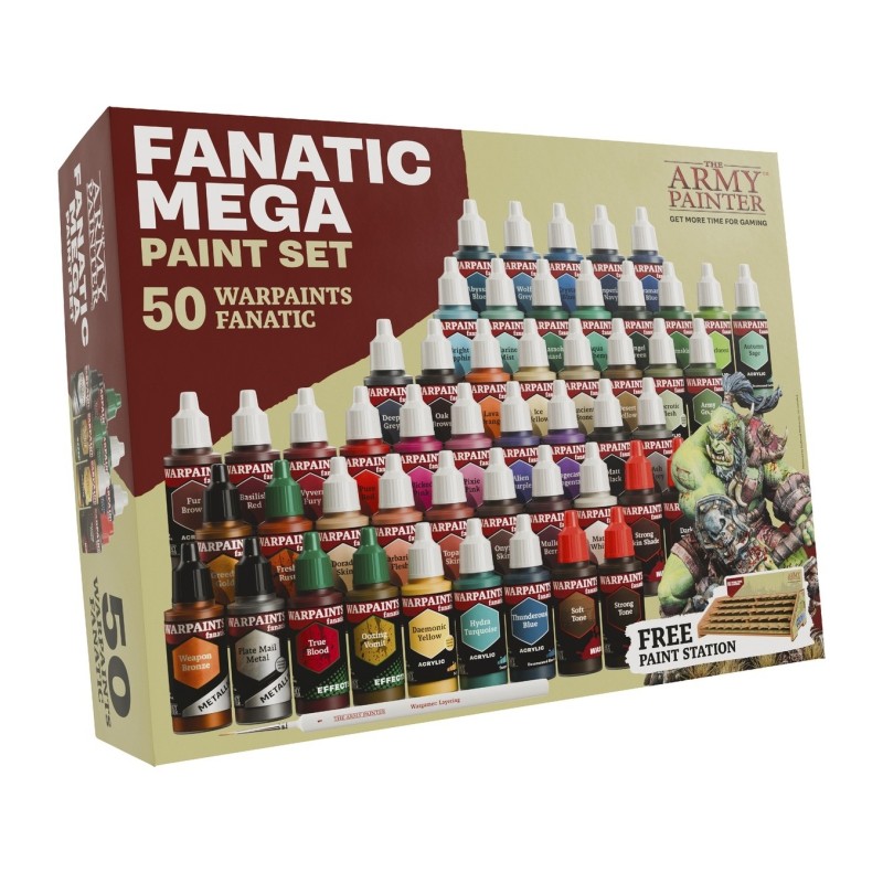 Set – Warpaints Fanatic: Mega Set - The Army Painter