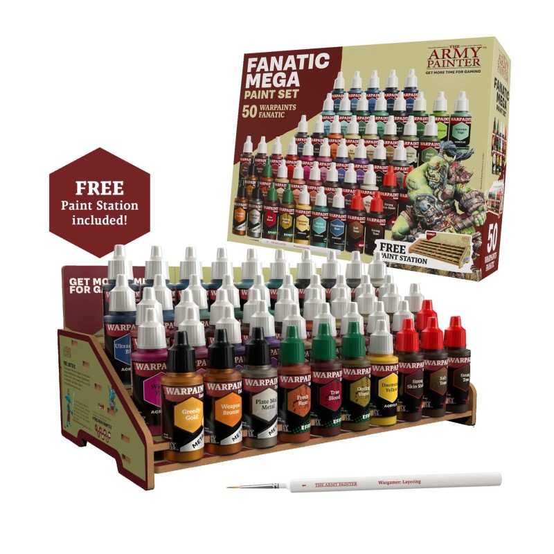Set – Warpaints Fanatic: Mega Set - The Army Painter