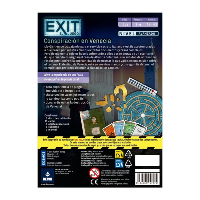 Exit Conspiración en Venecia