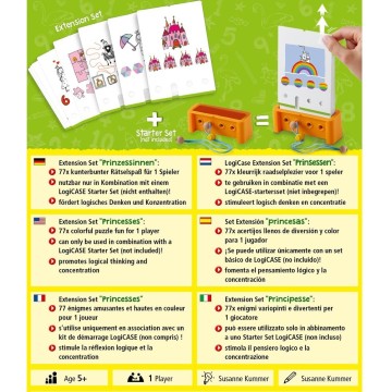 Princesas - LogiCASE Set De Ampliación 5+ (ES/EN/DE/FR/NL/IT)