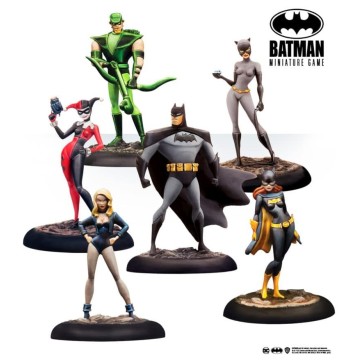 The Animated Series: Set 1 - Batman Miniature Game (Inglés)