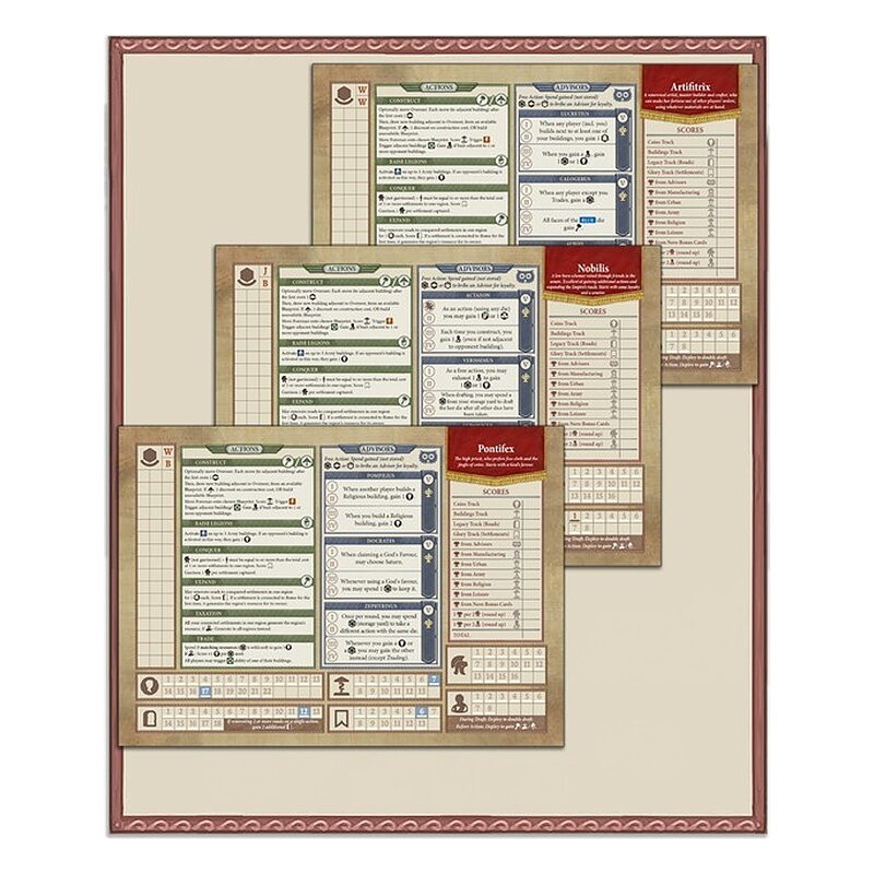 Rome & Roll Expansión De Personajes