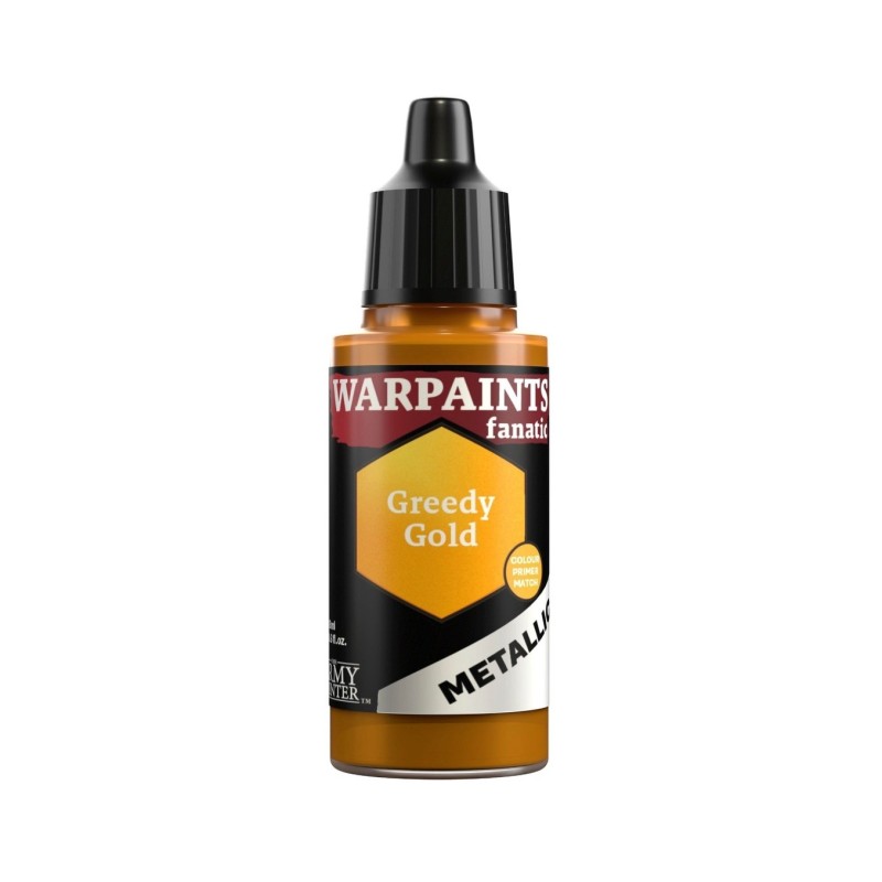 Pintura Warpaints Fanatic – Metallic: Greedy Gold - The Army Painter