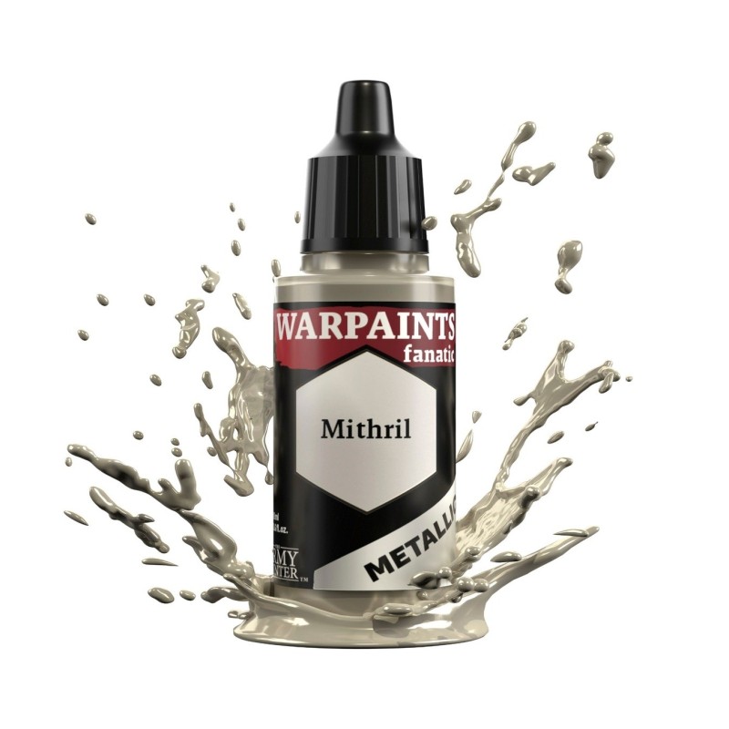 Pintura Warpaints Fanatic – Metallic: Mithril - The Army Painter
