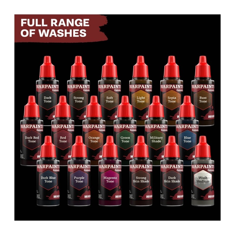 Wash Warpaints – Fanatic Wash: Sepia Tone - The Army Painter