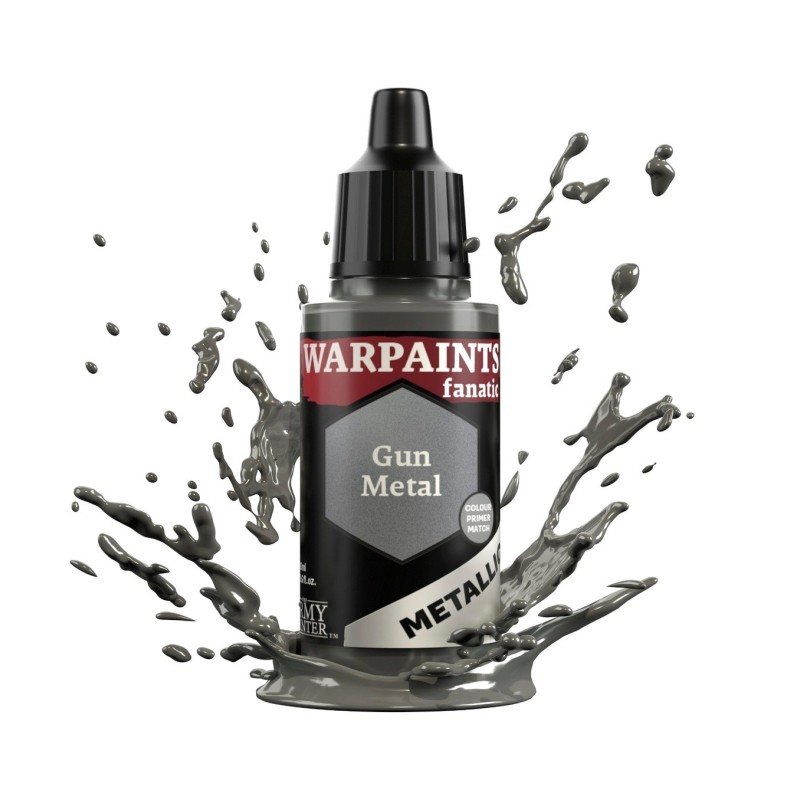 Pintura Warpaints Fanatic – Metallic: Gun Metal - The Army Painter