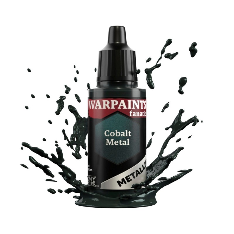 Pintura Warpaints Fanatic – Metallic: Cobalt Metal - The Army Painter