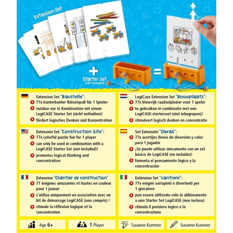 Obras - LogiCASE Set De Ampliación 6+ (ES/EN/DE/FR/NL/IT)