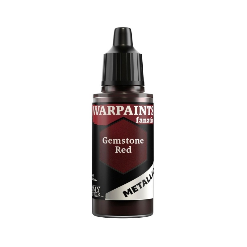 Wash Warpaints – Fanatic Metallic: Gemstone Red - The Army Painter