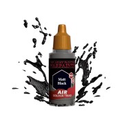 Pintura aerógrafo Warpaints Air – Matt Black - The Army Painter