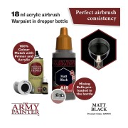 Pintura aerógrafo Warpaints Air – Matt Black - The Army Painter