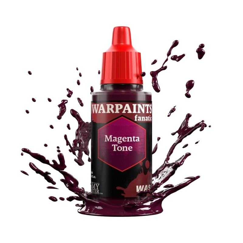Wash Warpaints – Fanatic Wash: Magenta Tone - The Army Painter