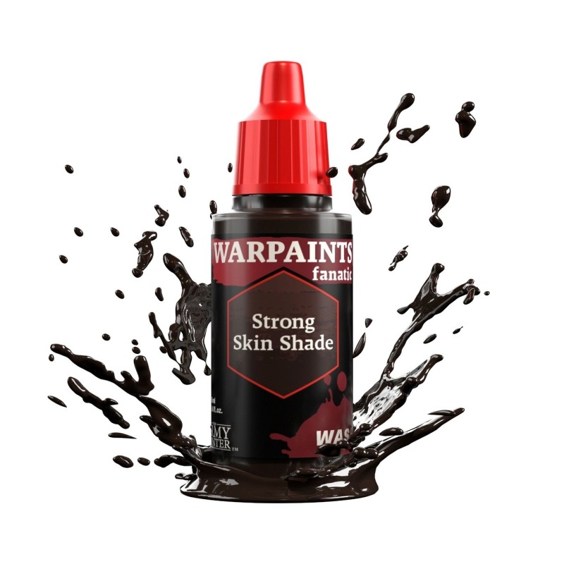 Wash Warpaints – Fanatic Wash: Strong Skin Shade - The Army Painter