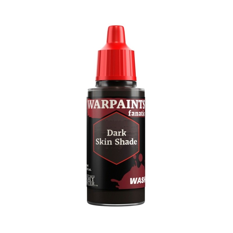 Wash Warpaints – Fanatic Wash: Dark Skin Shade - The Army Painter