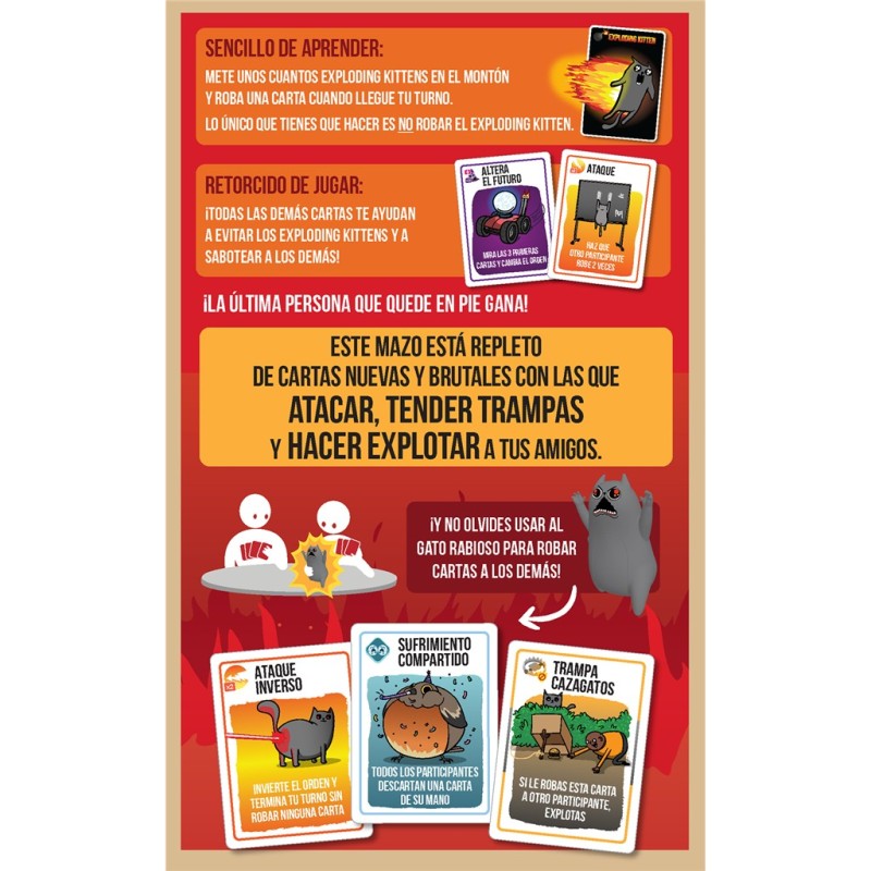 Exploding Kittens Modo rabia