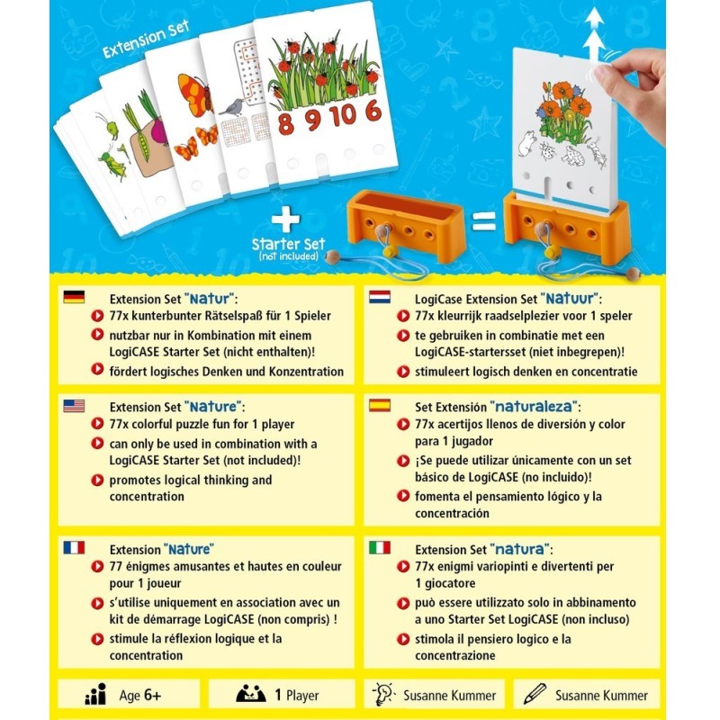 Naturaleza - LogiCASE Set De Ampliación 6+ (ES/EN/DE/FR/NL/IT)