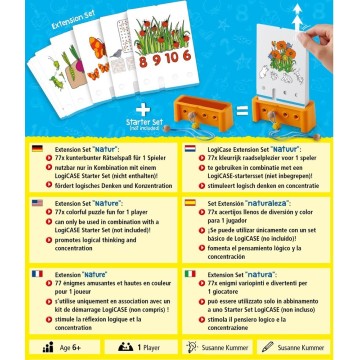 Naturaleza - LogiCASE Set De Ampliación 6+ (ES/EN/DE/FR/NL/IT)