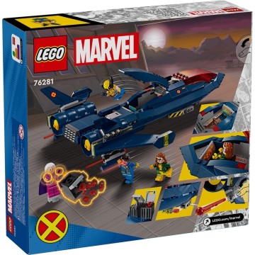 LEGO-76281 X-Jet de los X-Men