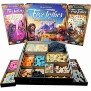 Inserto Compatible con FIVE TRIBES (Base + Expansiones 1 y 2)