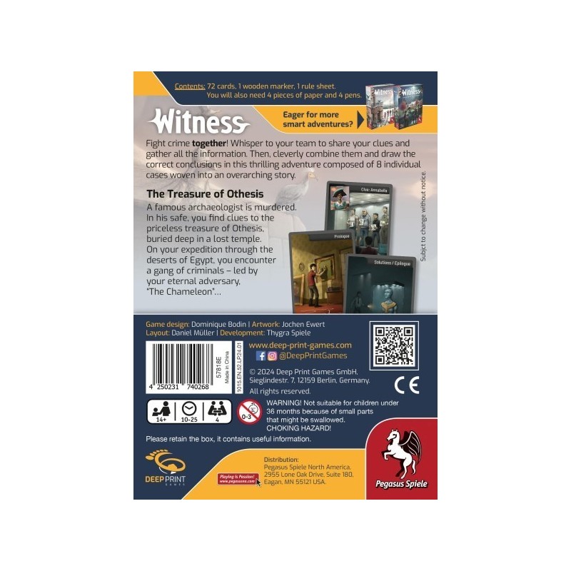 The Treasure of Othesis - Witness (Inglés)
