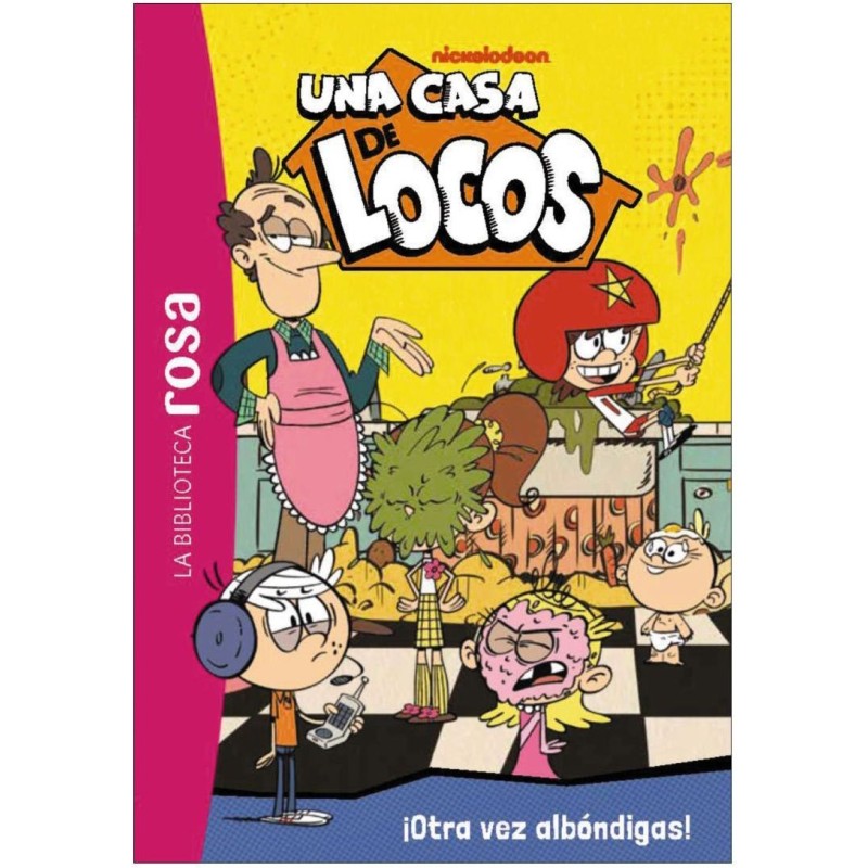 UNA CASA DE LOCOS 13. BIBLIOTECA ROSA