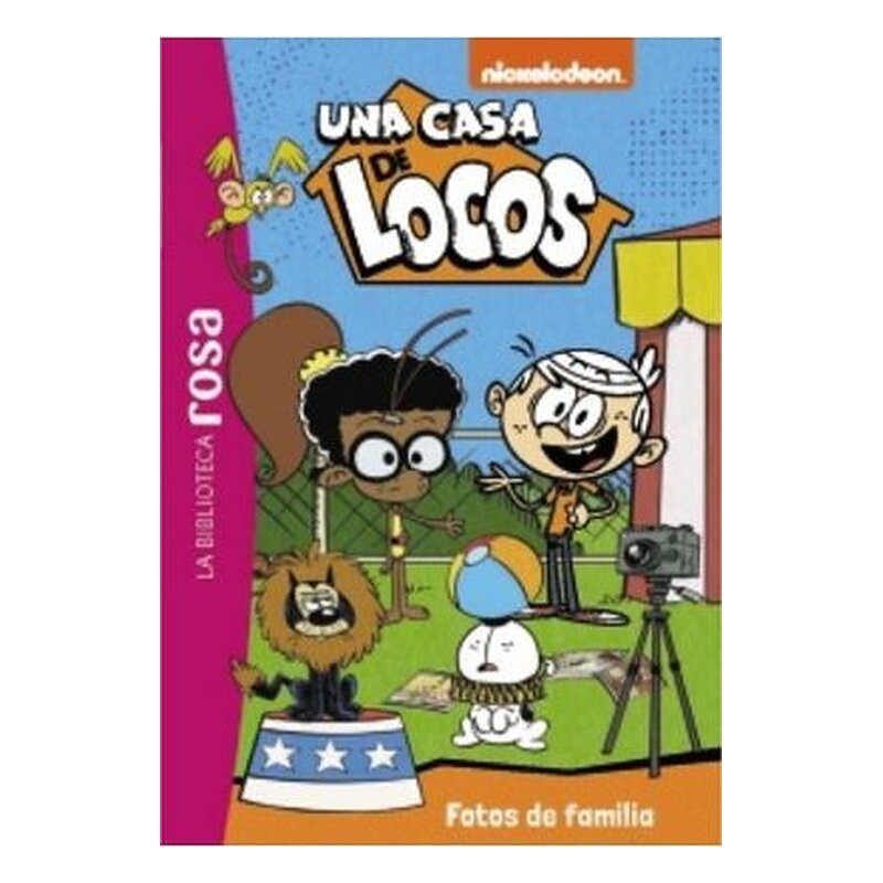 UNA CASA DE LOCOS 12. BIBLIOTECA ROSA