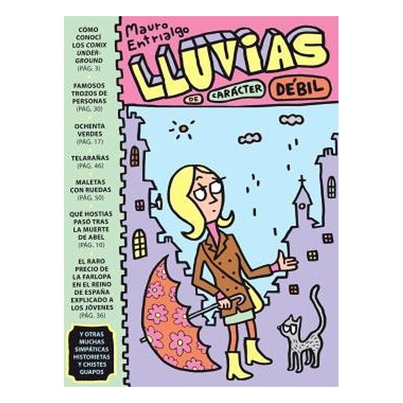 LLUVIAS DE CARACTER DEBIL